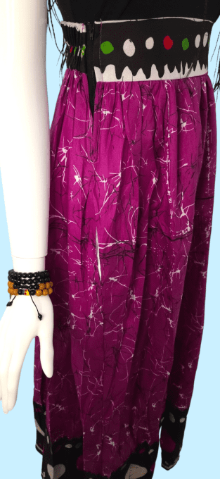 Maxi jupe Mauve